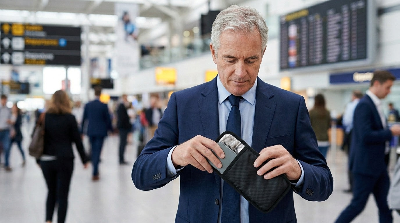 Borsa di Faraday: Il "Mantello dell'Invisibilità" per il tuo ShieldPhone